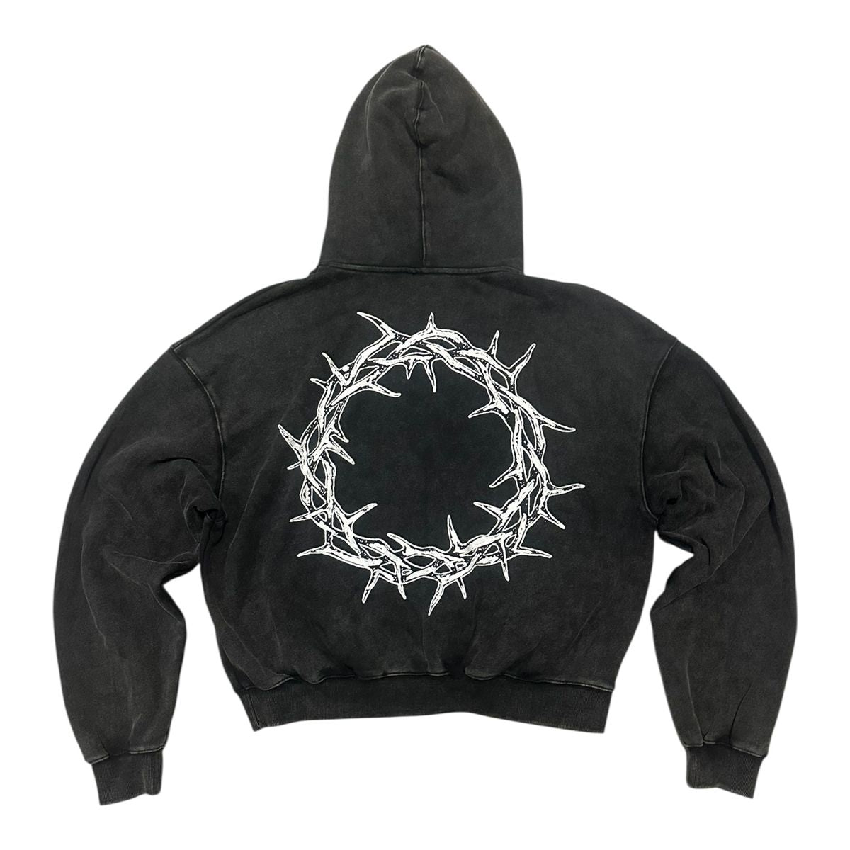 Syndicate " Hearts" ZiP Up Wash Black Men's