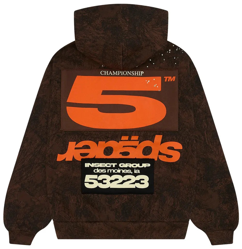 Spider Worldwide T&F Tree Hooded Sweatshirt Brown Camo