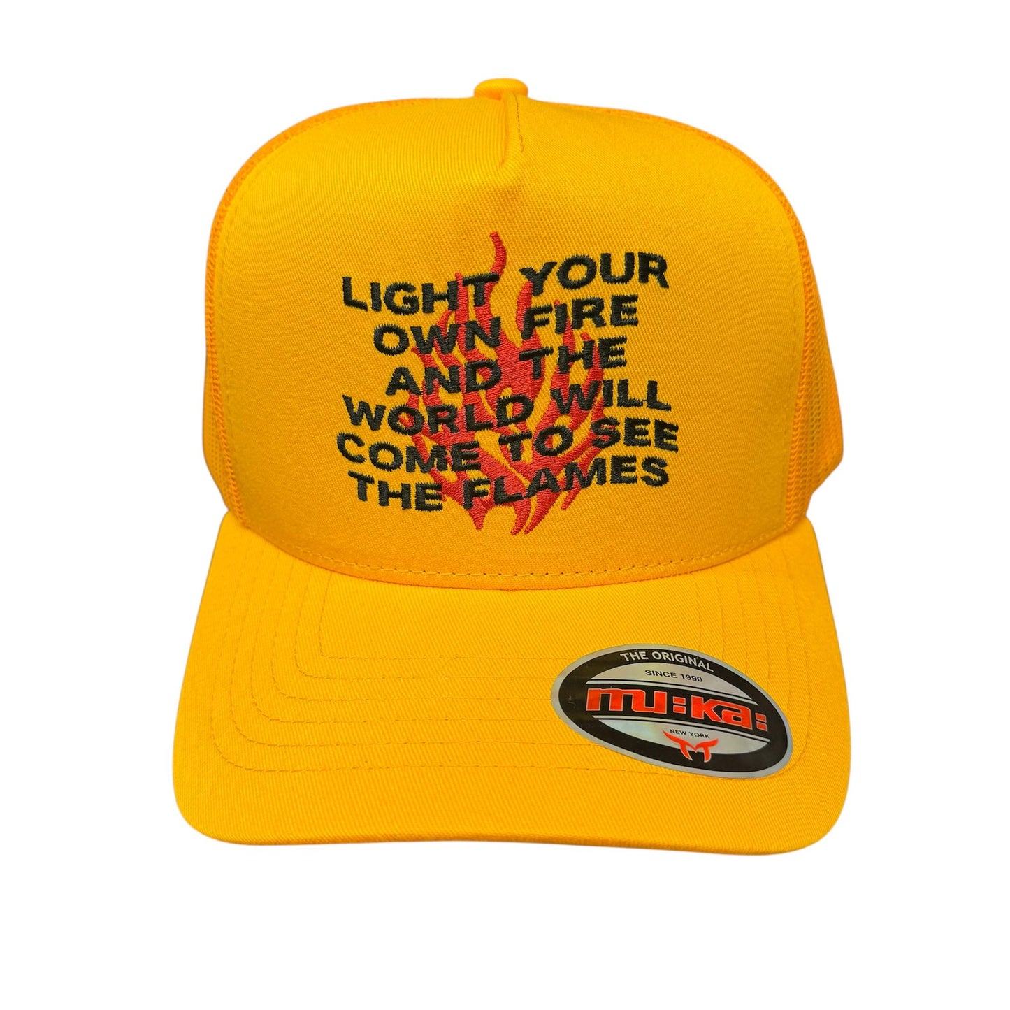 Muka Light Your Own Fire Gold Snap Back Hat
