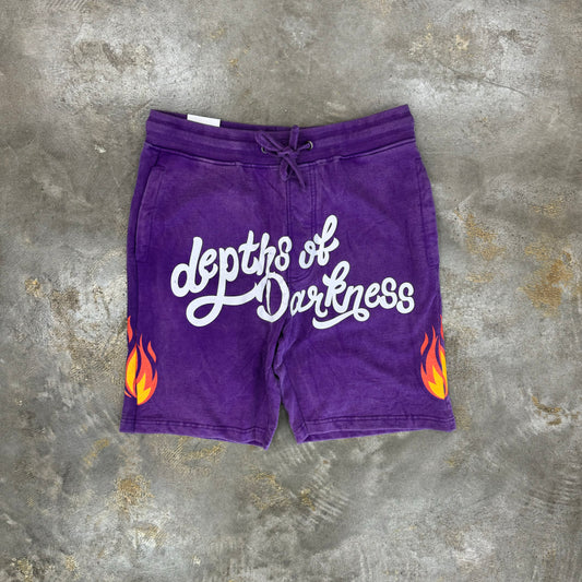 Rebel Minds Darkness Purple Shorts