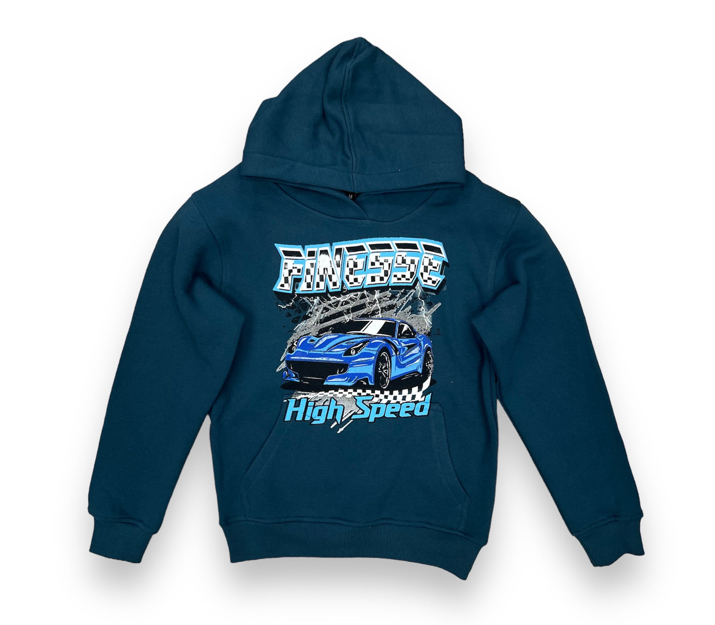 3Forty High Speed Teal Boy's Hoodie