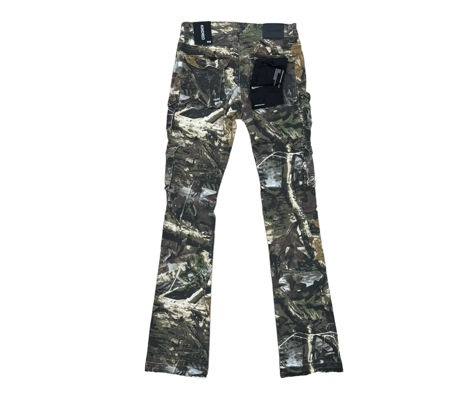 Kindred Camo Cargo Hunter  Stacked Flare Jeans