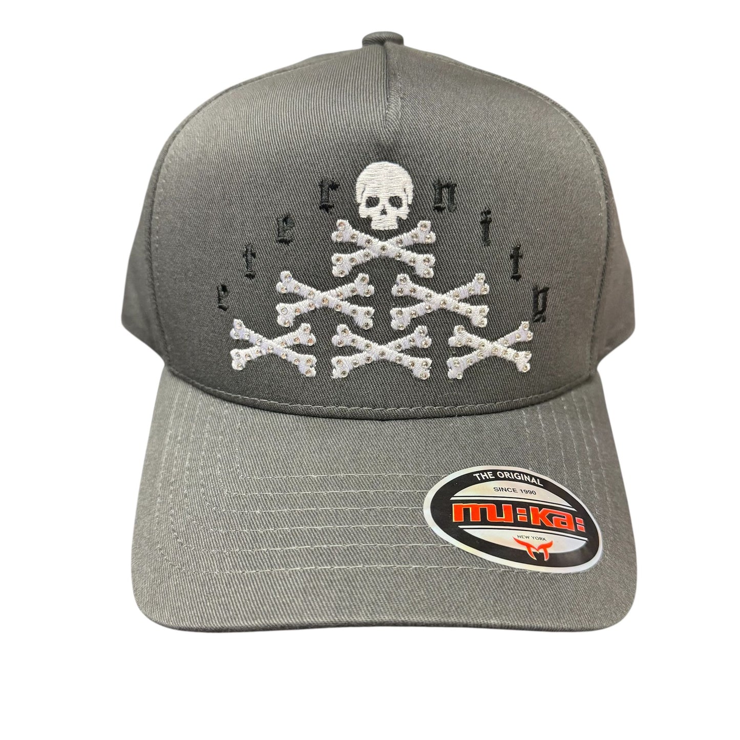 Muka Eternity Stone Grey Snap Hat