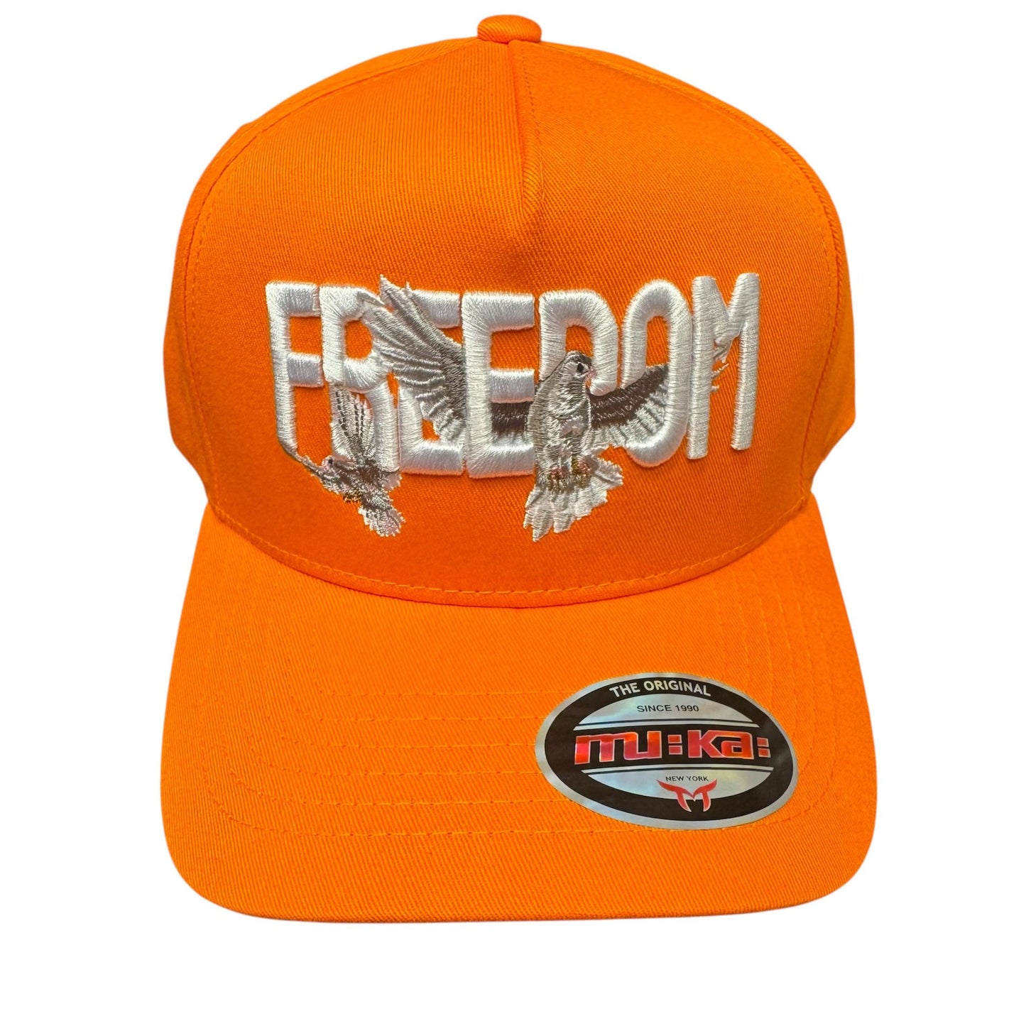Muka Freedom Dove Orange Snap Hat