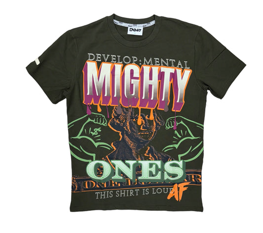 Develop Mental Mighty Olive T-Shirt