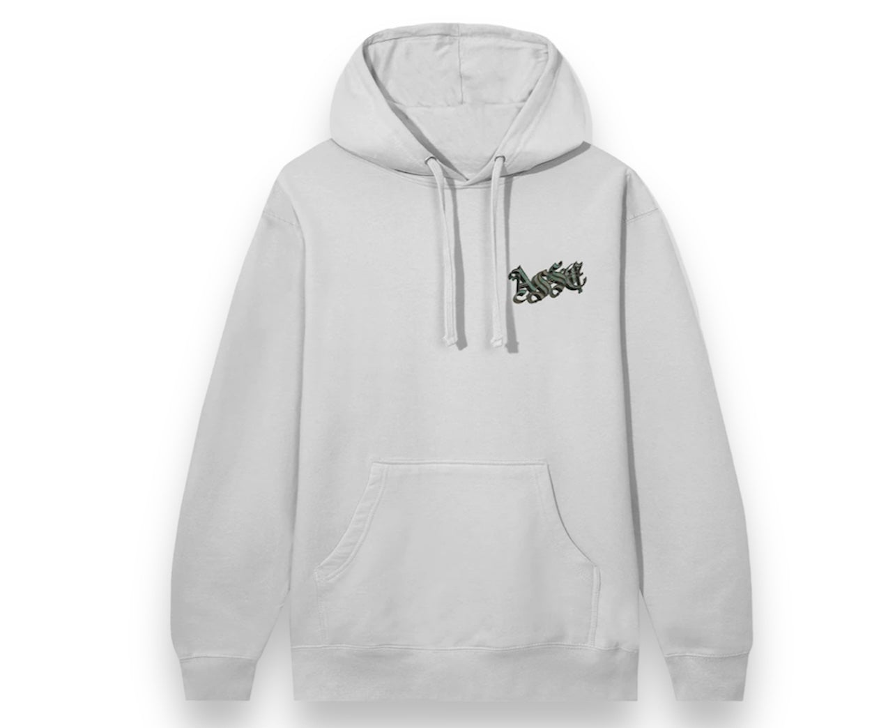 Anti Social Social Club "Club Patina" Grey Hoodie