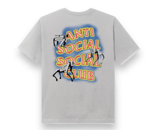 Anti Social Social Club "Cyber Dogs" Grey T-Shirt