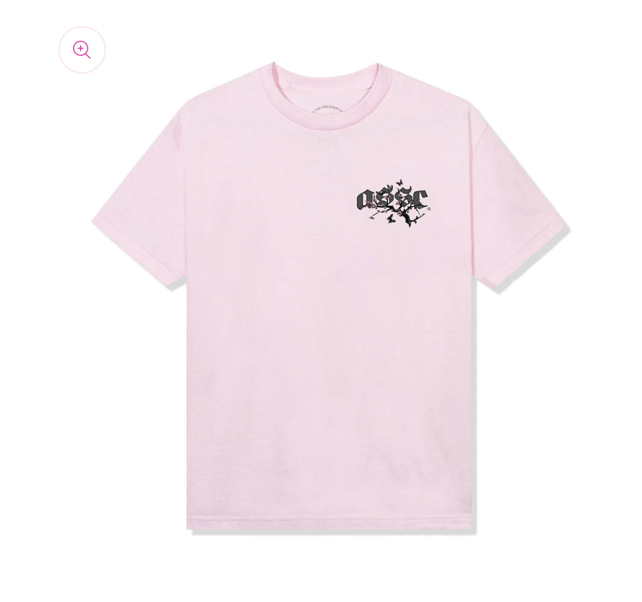 Anti Social Social Club "Your Majesty" Pink T-Shirt