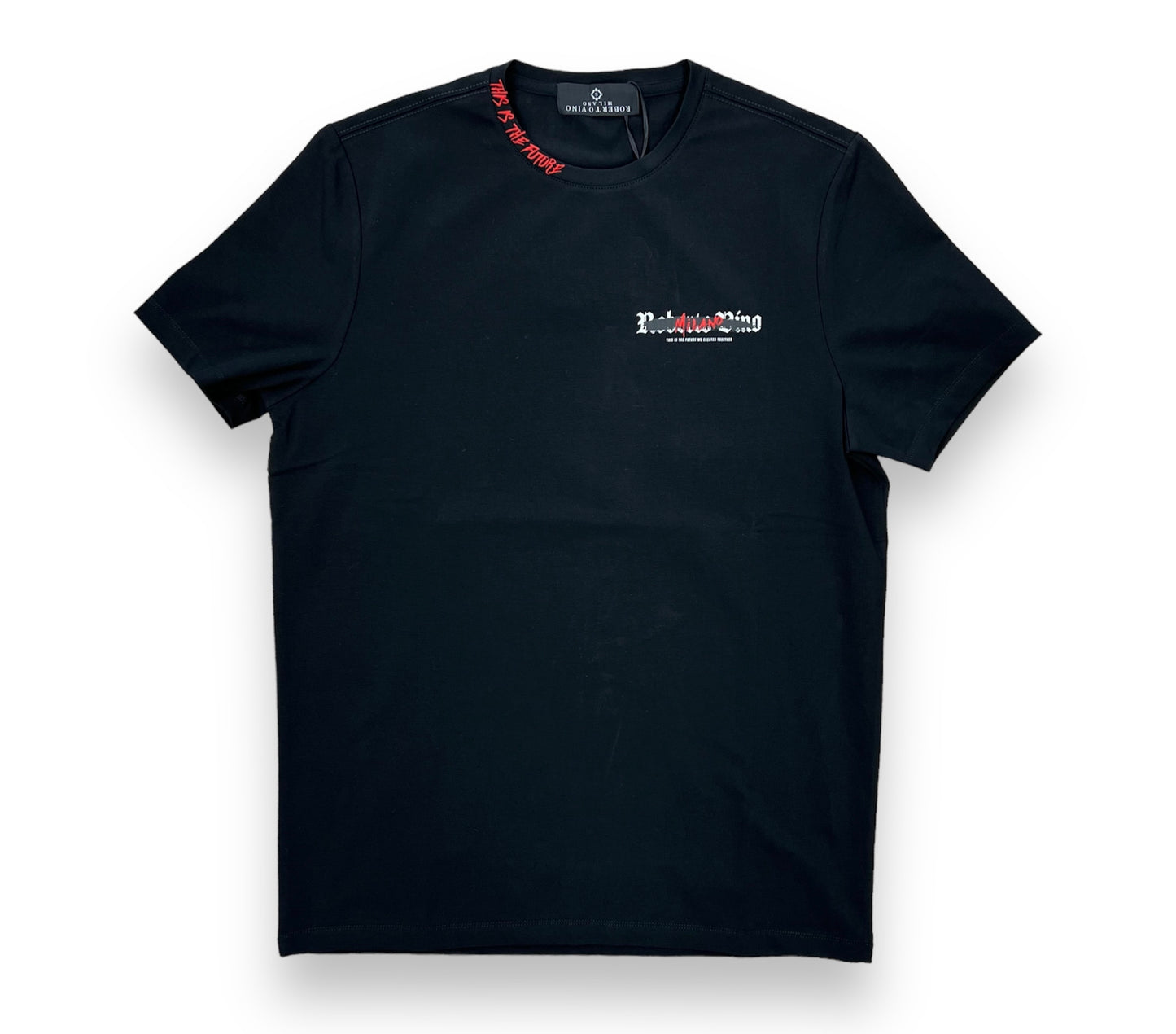 Roberto Vino Milano RV Black T-Shirt
