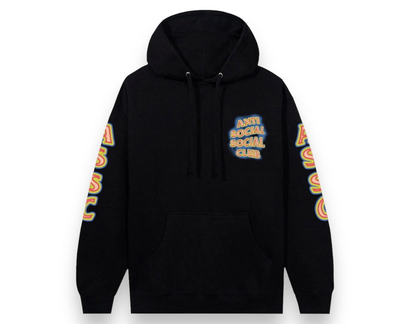 Anti Social Social Club "Cyber Dogs" Black Hoodie
