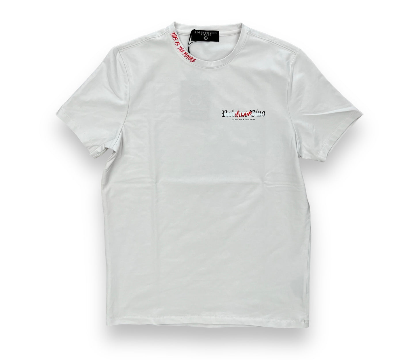 Roberto Vino Milano  RV Light Grey T-Shirt