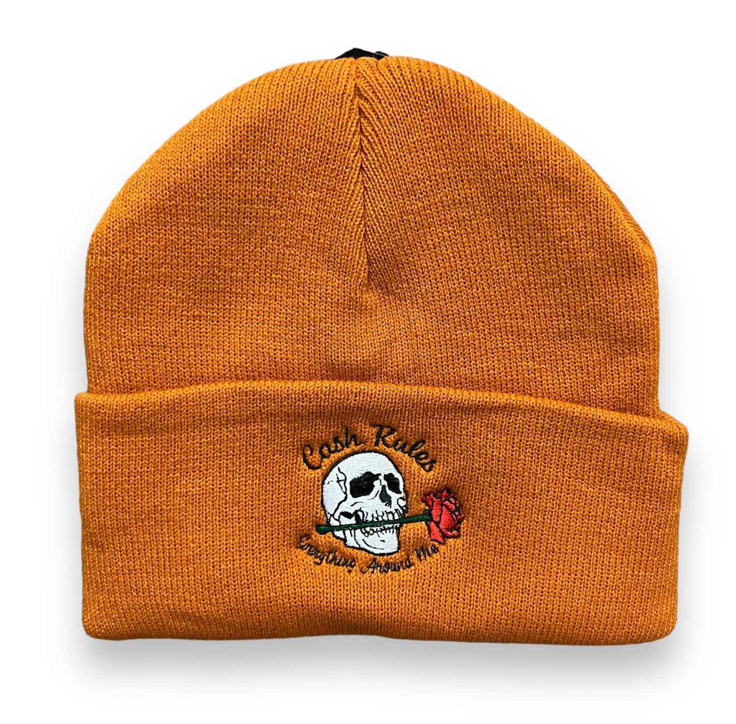 MUKA CASH RULES BEANIE HAT BT ORANGE