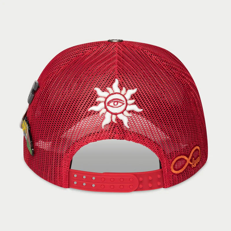 Godspeed GS FOREVER TRUCKER HAT ( Red /Black)