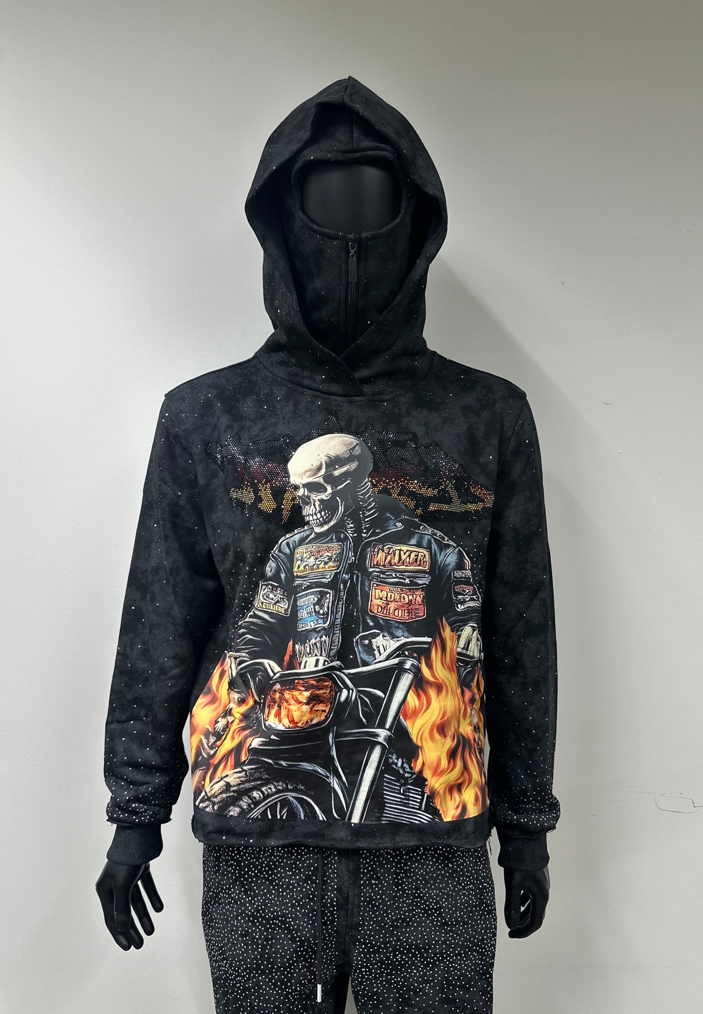 Bkys Trusted Black Cropped Hoodie