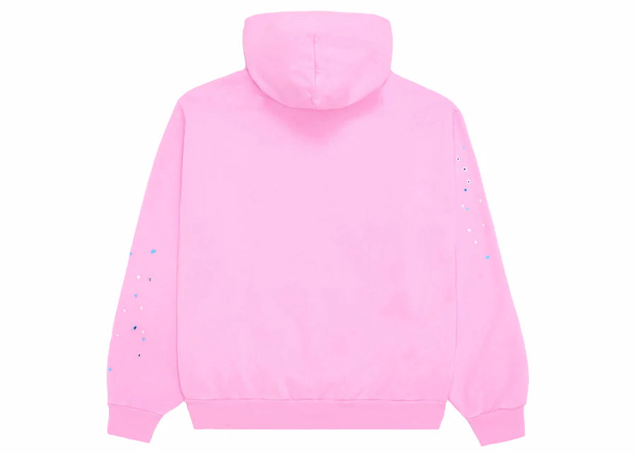 Sp5der OG Web Hoodie Pink