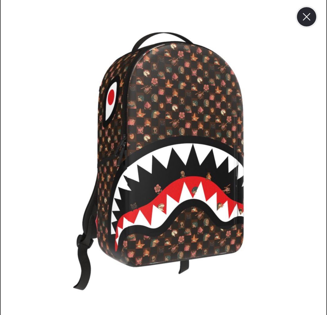 Sprayground Peeking Characters Remix Backpack