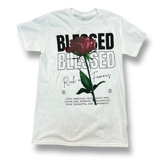 3Forty Blessed White T-Shirt