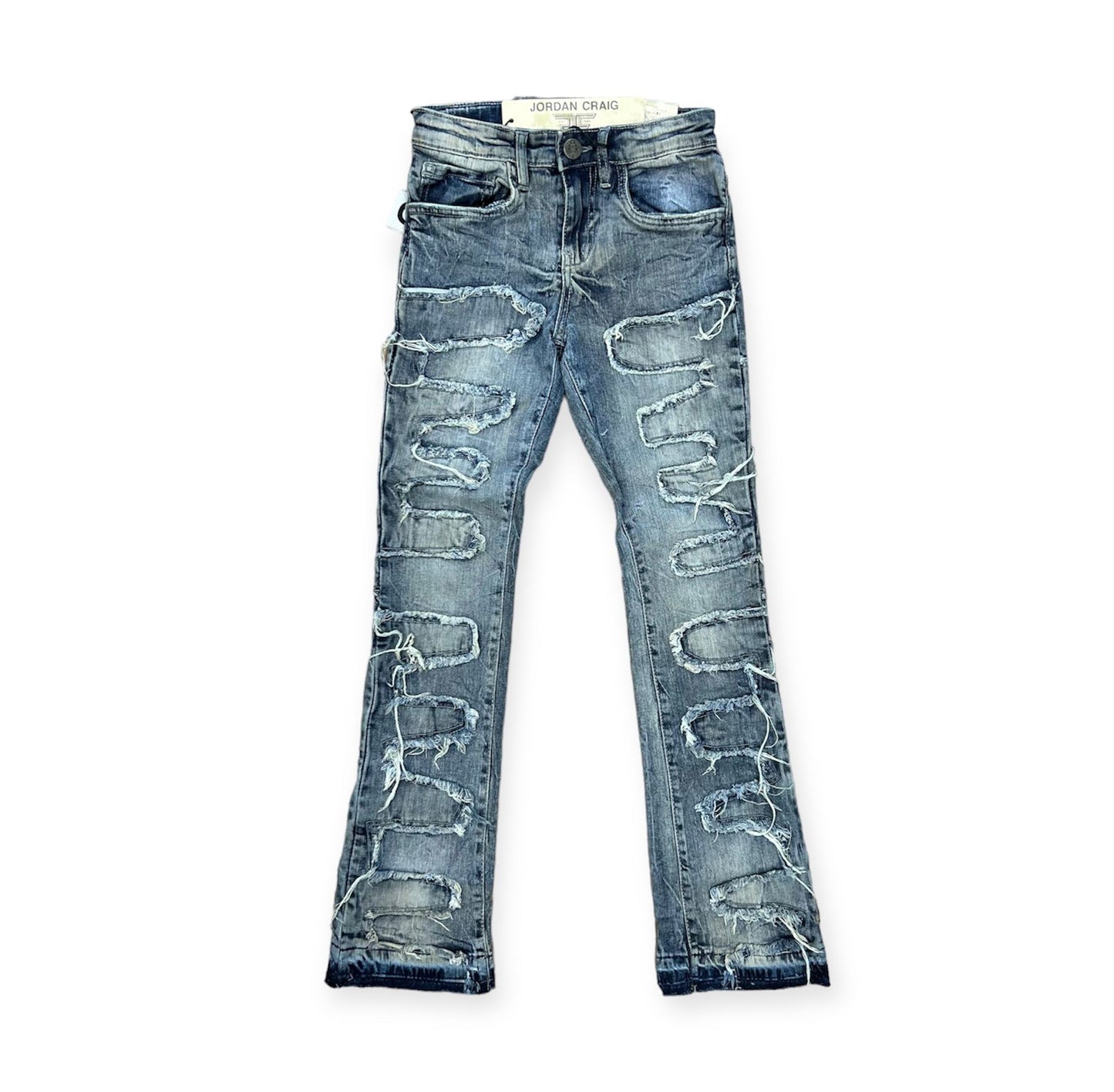 JORDAN CRAIG FLARE STACKED JEAN S.BLUE BOY'S