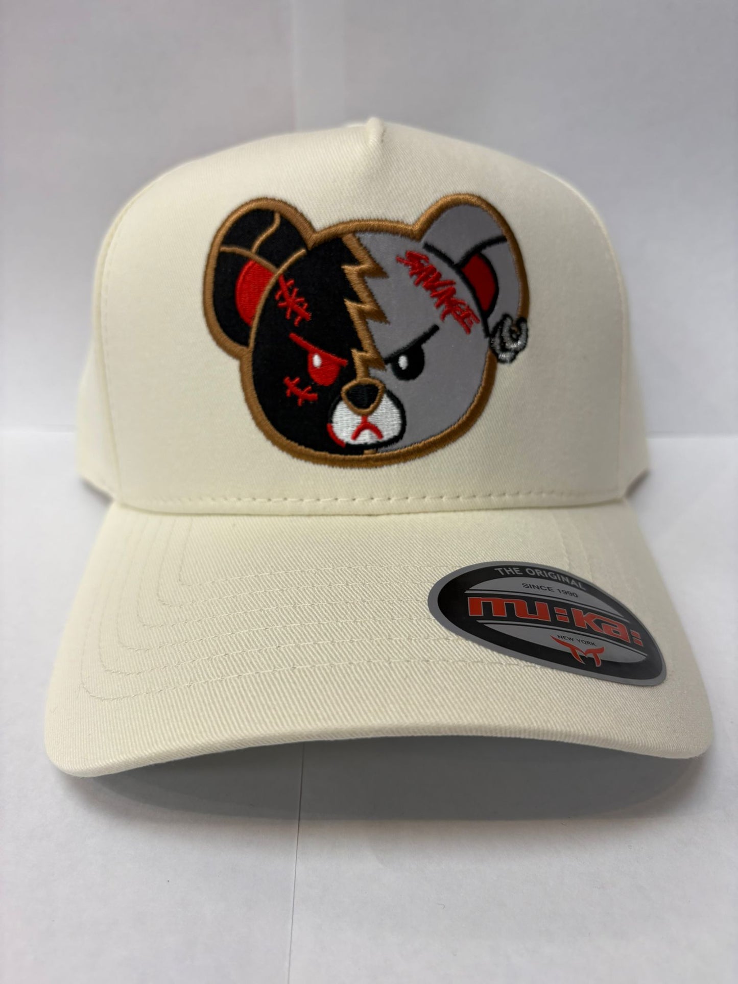Muka Savage Cream Snap Back Hat