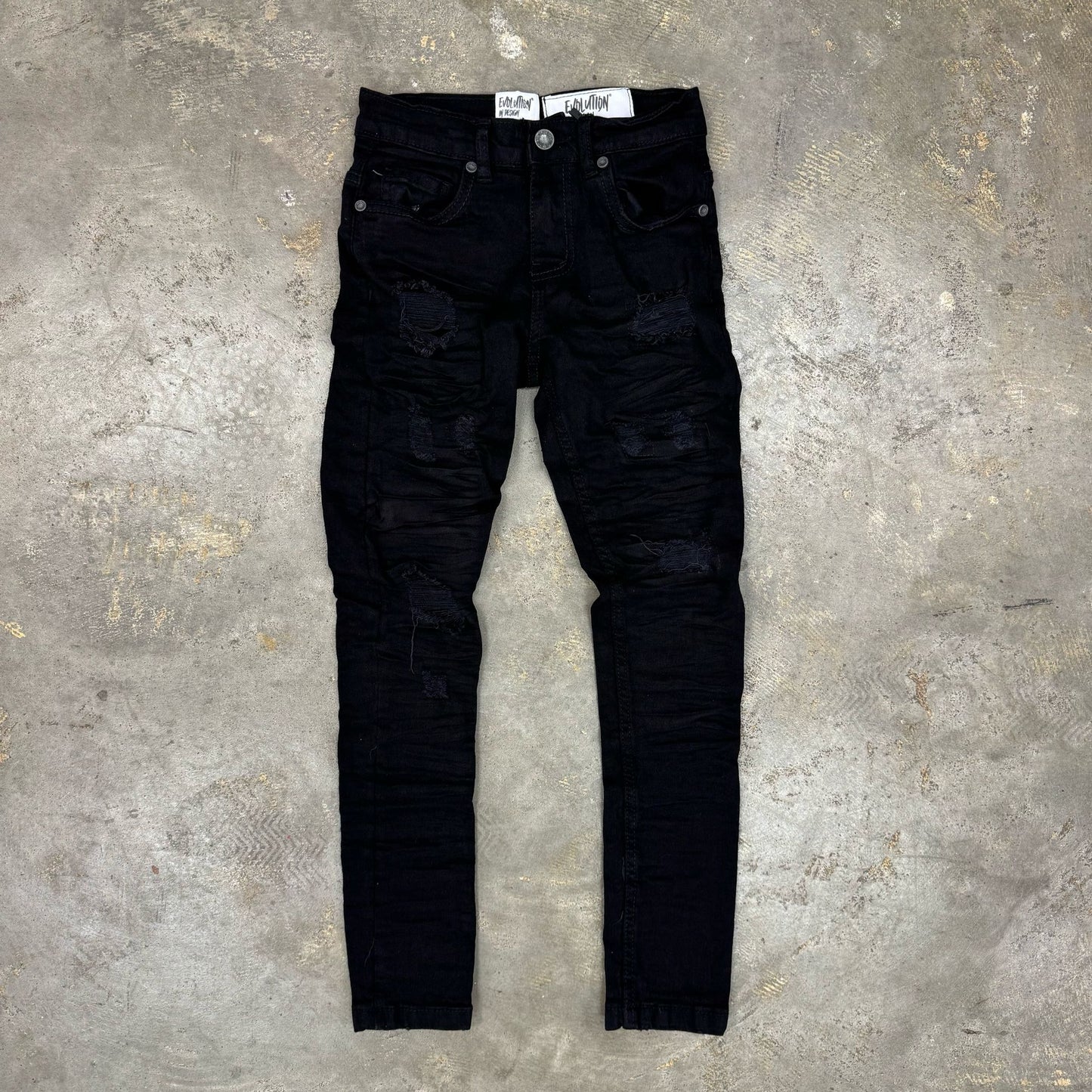 Evolution Wild Tiger Denim Jet Black Kids