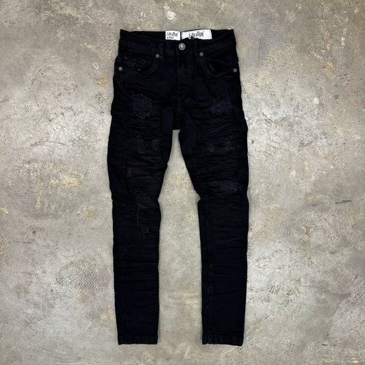 Evolution Wild Tiger Denim Jet Black Kids