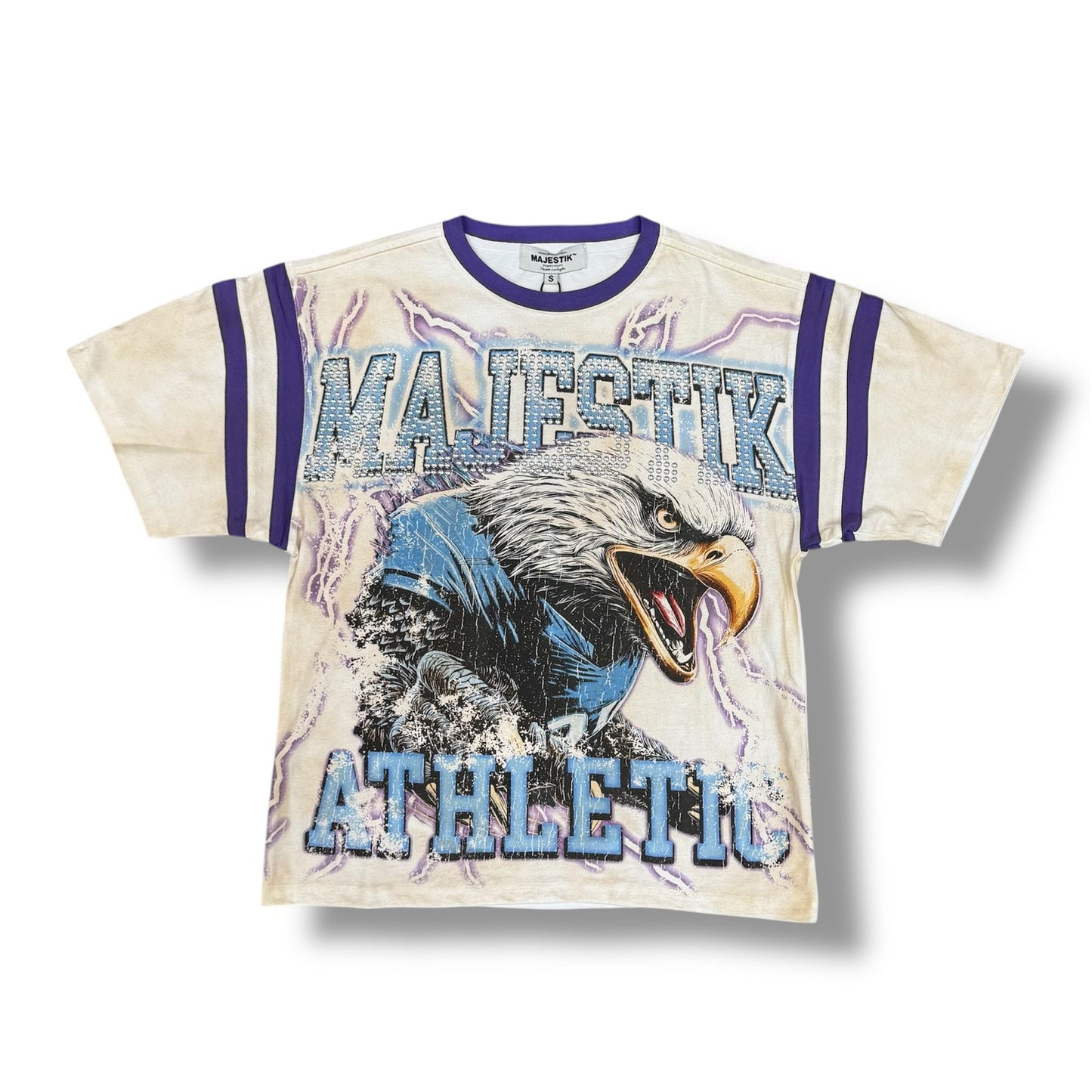 Majestik Eagle Running Cream T-Shirt