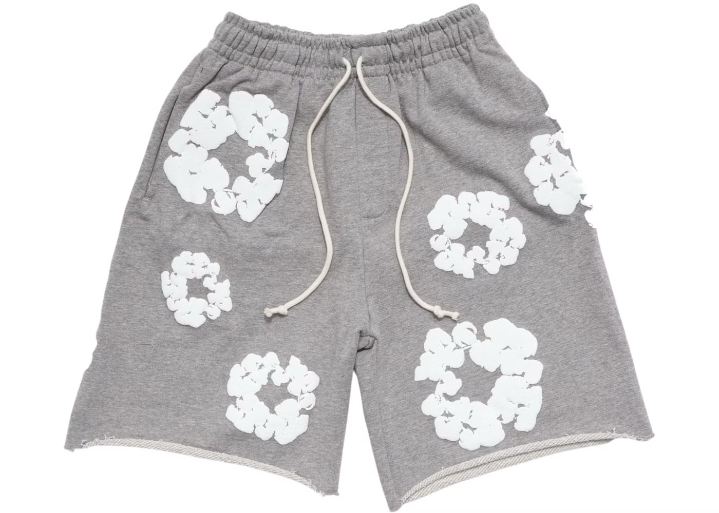 Denim Tears The Cotton Wreath Shorts "Grey"