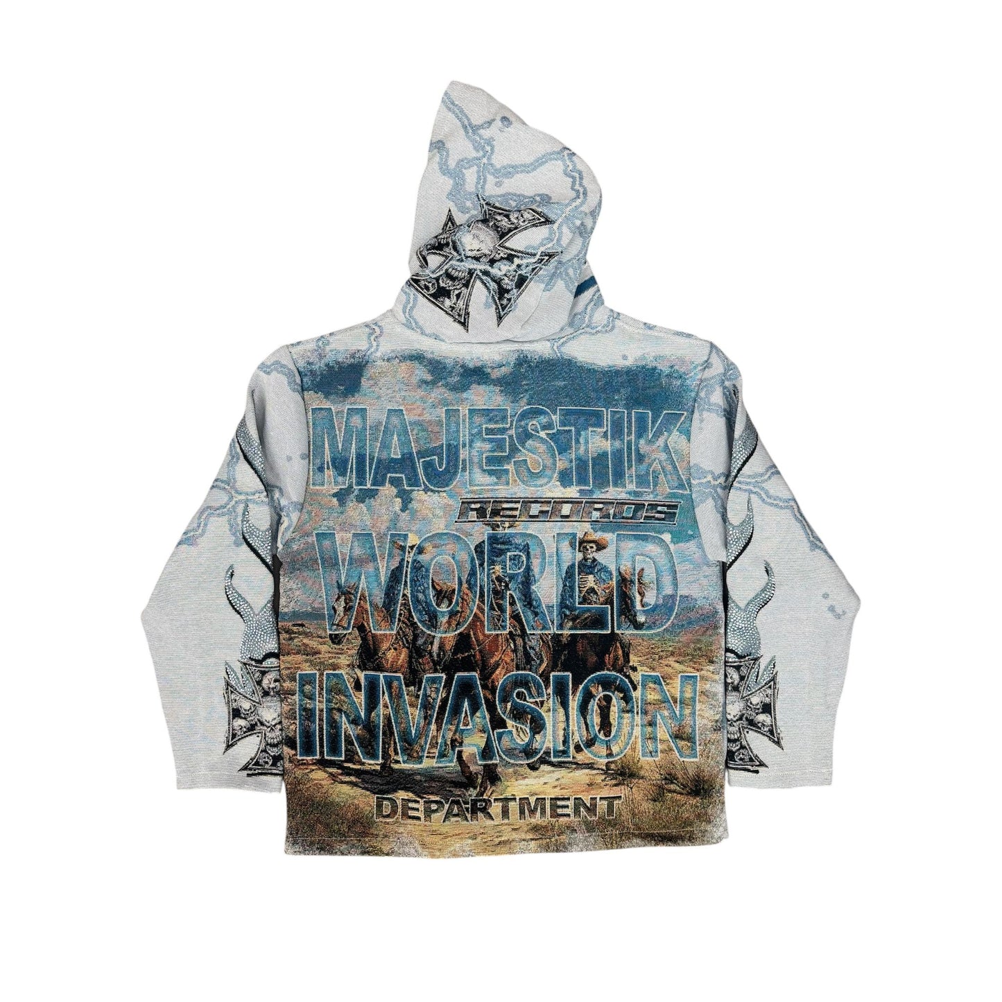 Majestik Tapestry Cr Hoodie