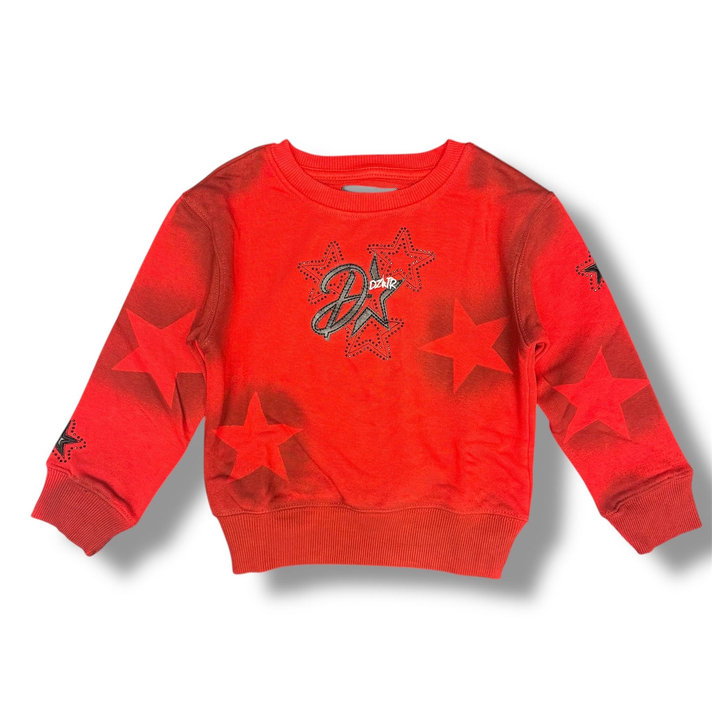 Disaster Crew Neck Red "Kids "
