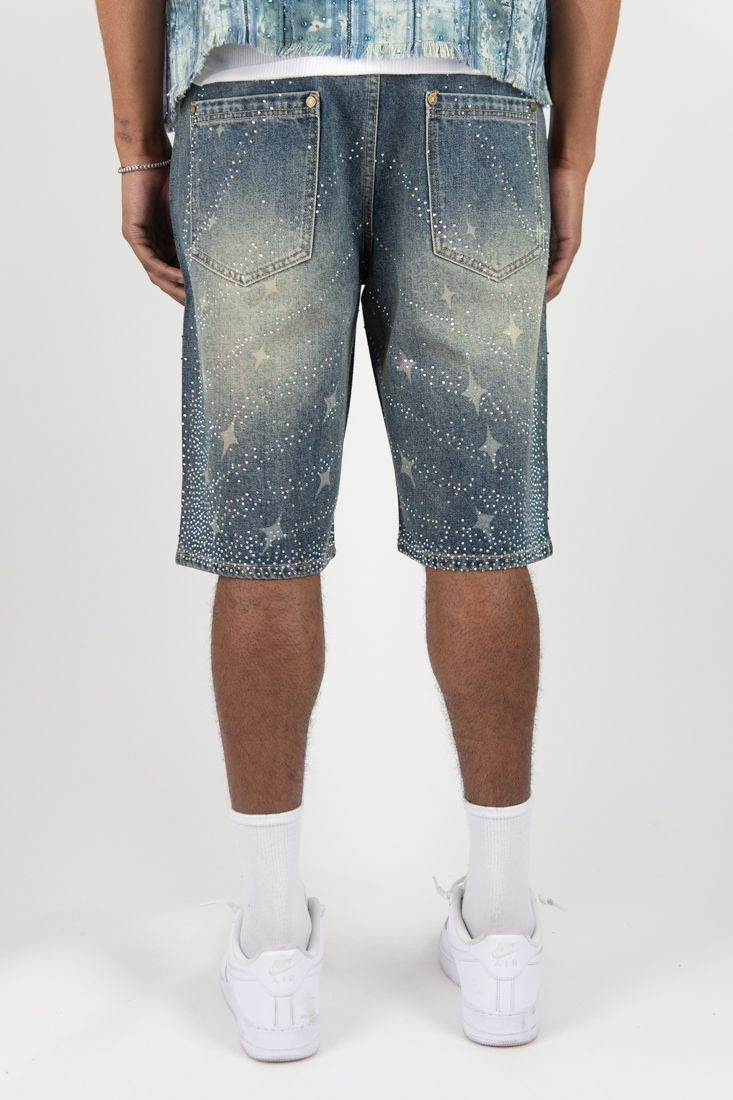 R3bel Denim Vintage Shorts