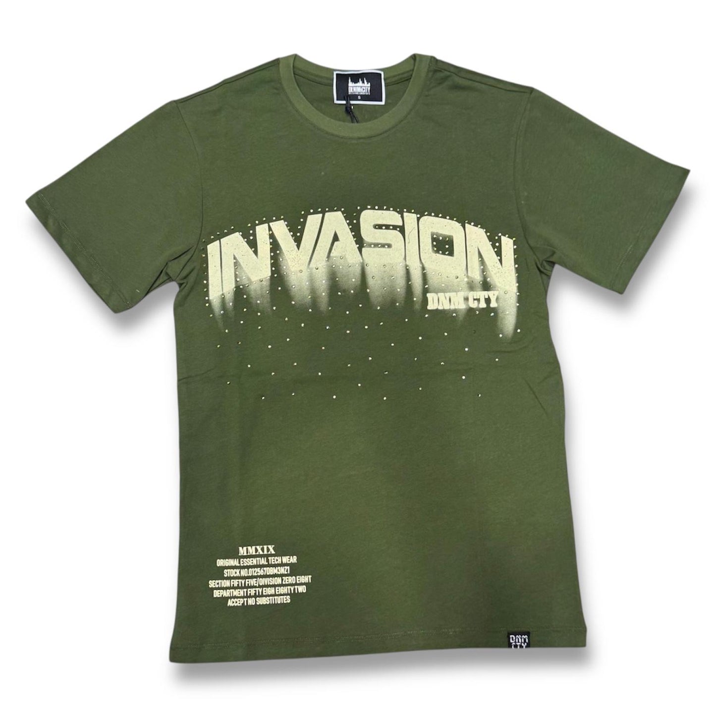 DenimiCity Invasion Stone Olive T-Shirt