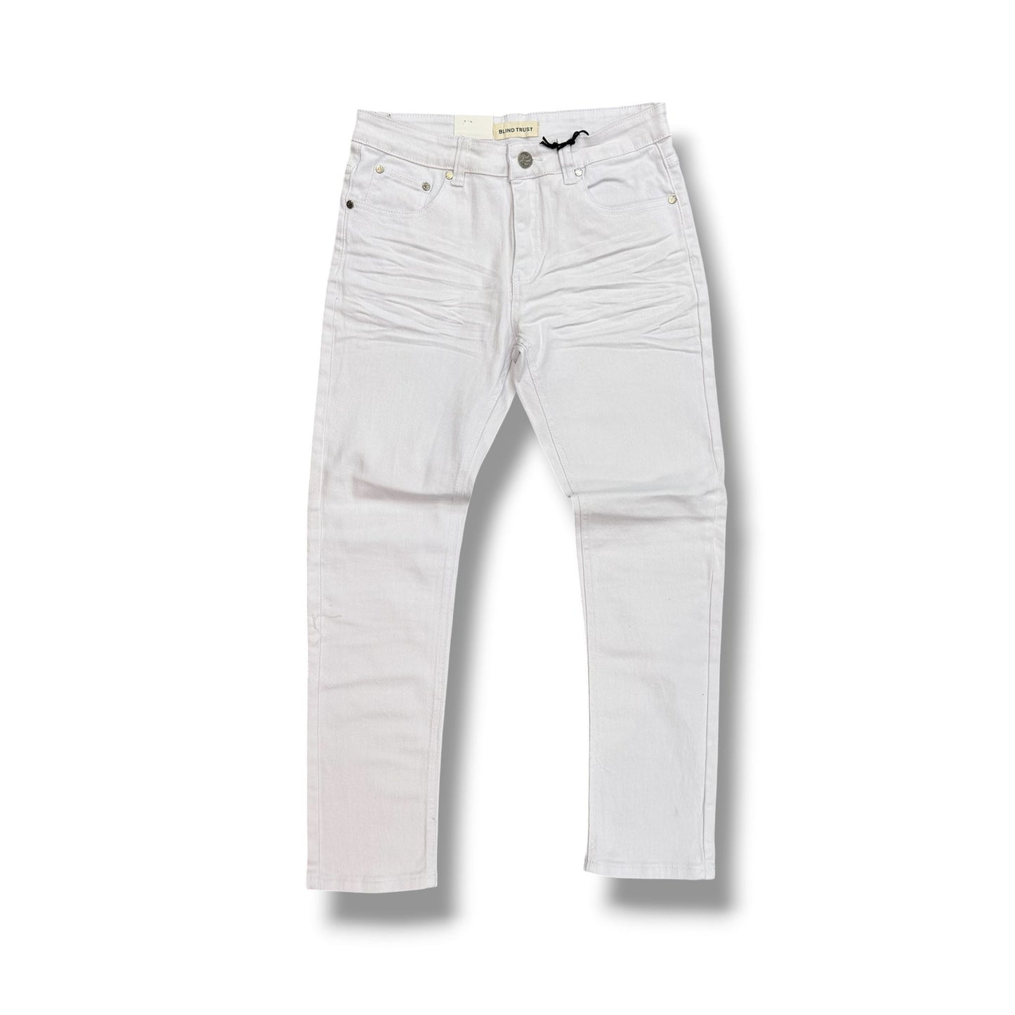 Blind Trust White Jeans