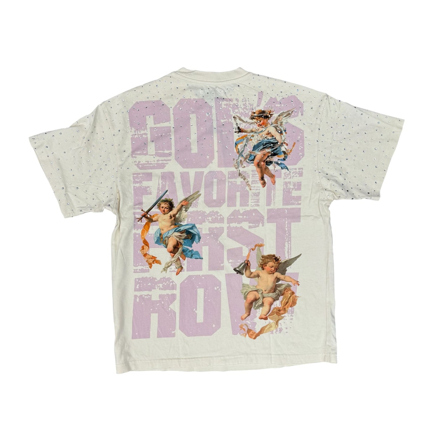 First Row Ecru T-Shirt