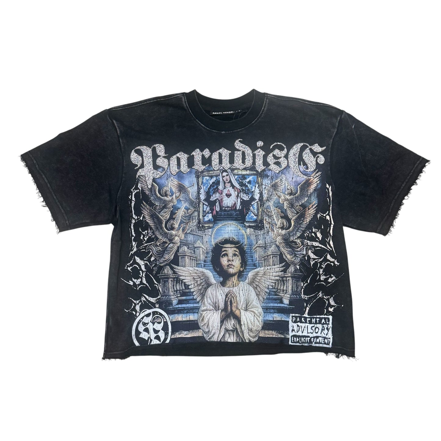 Rebel Minds Paradise Black T-Shirt