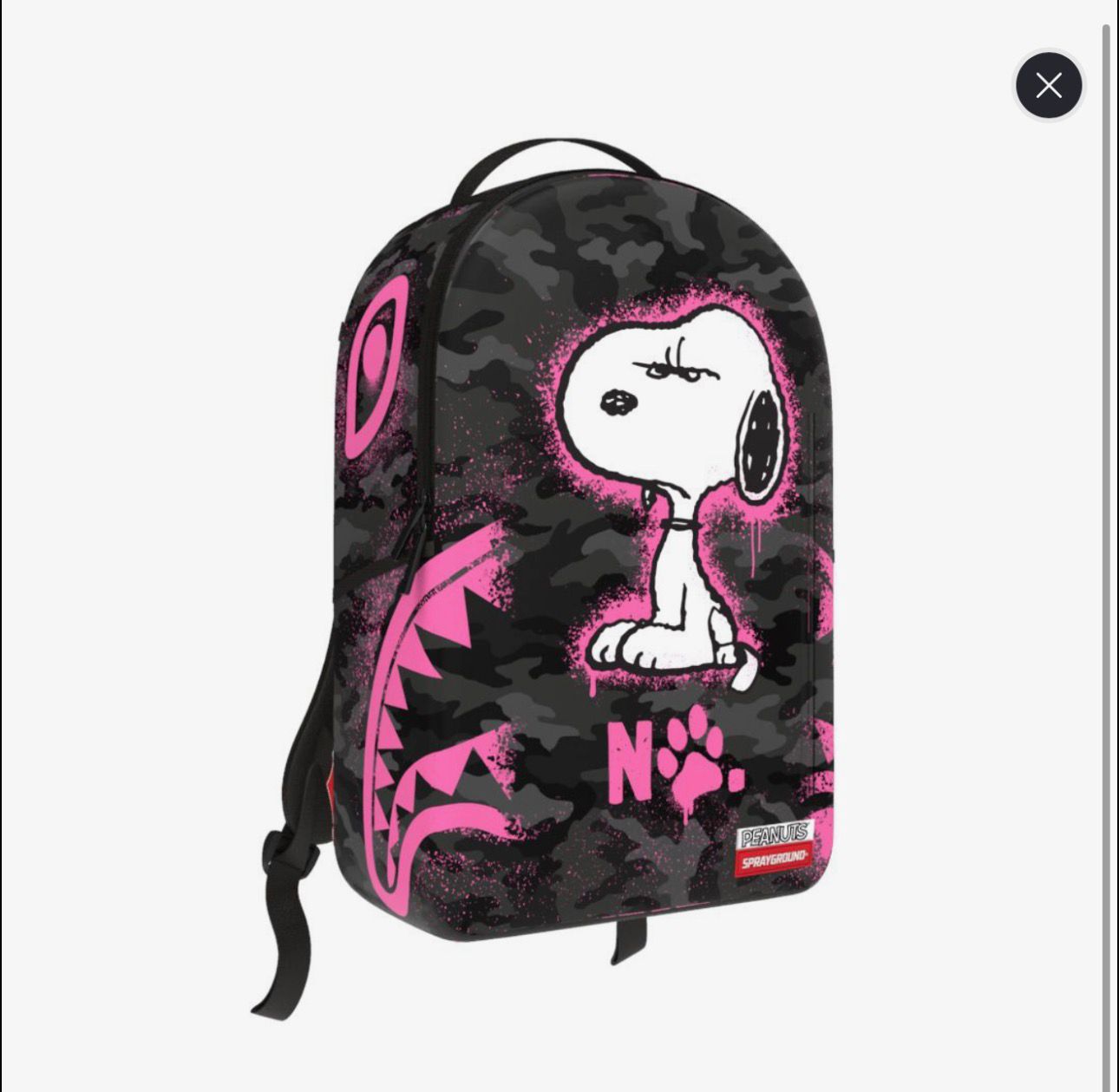 Sprayground Snoop Pink Stencil Backpack