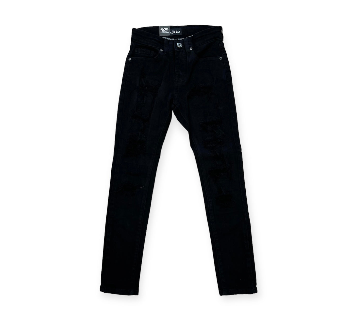 Focus Denim Rip & Repair Black Toddler