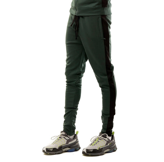 Rebel Minds Hunter/Green Stripe Track Pants