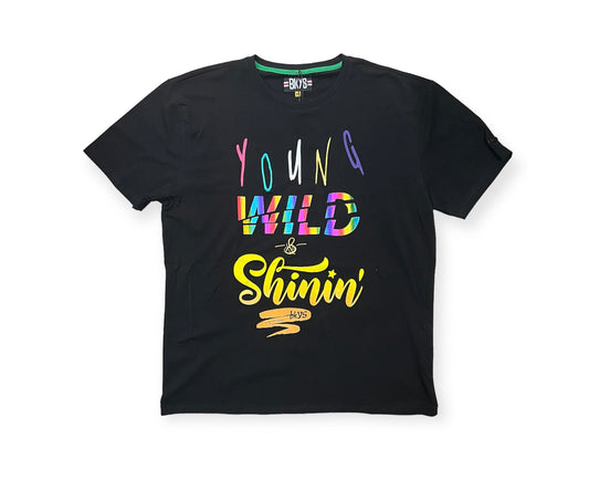 BKYS Young Wild Black T-Shirt - Big & Tall