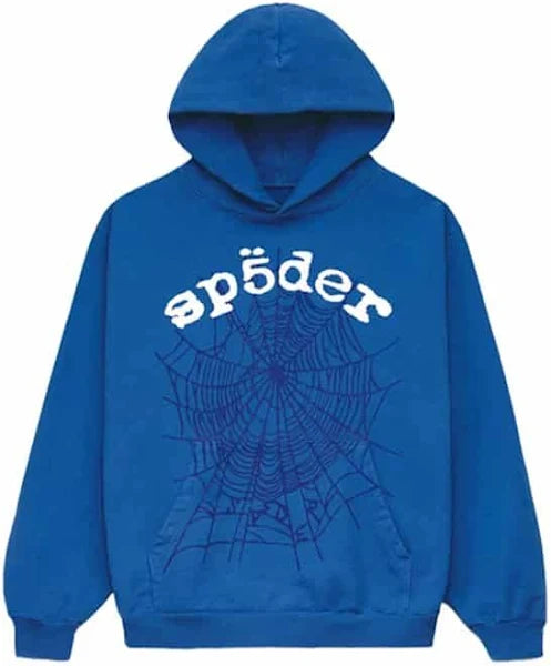 Sp5der Legacy Hoodie Blue