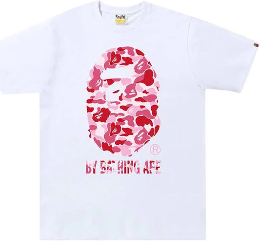 BAPE ABC Camo By Bathing Ape Tee White/Pink
