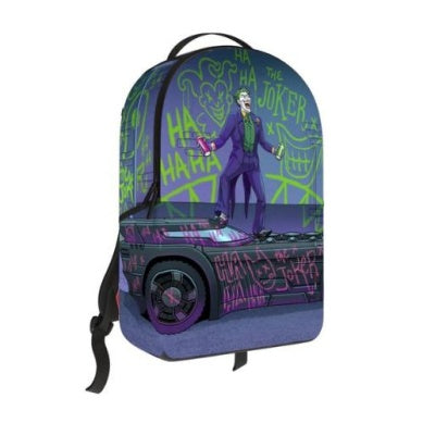 Sprayground Dc Joker Tagged Up Batmobile Backpack