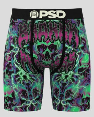 Psd bp skulls glow Men's Underwear