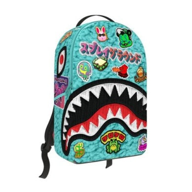 Sprayground Emblellished Fleece Monster Backpack