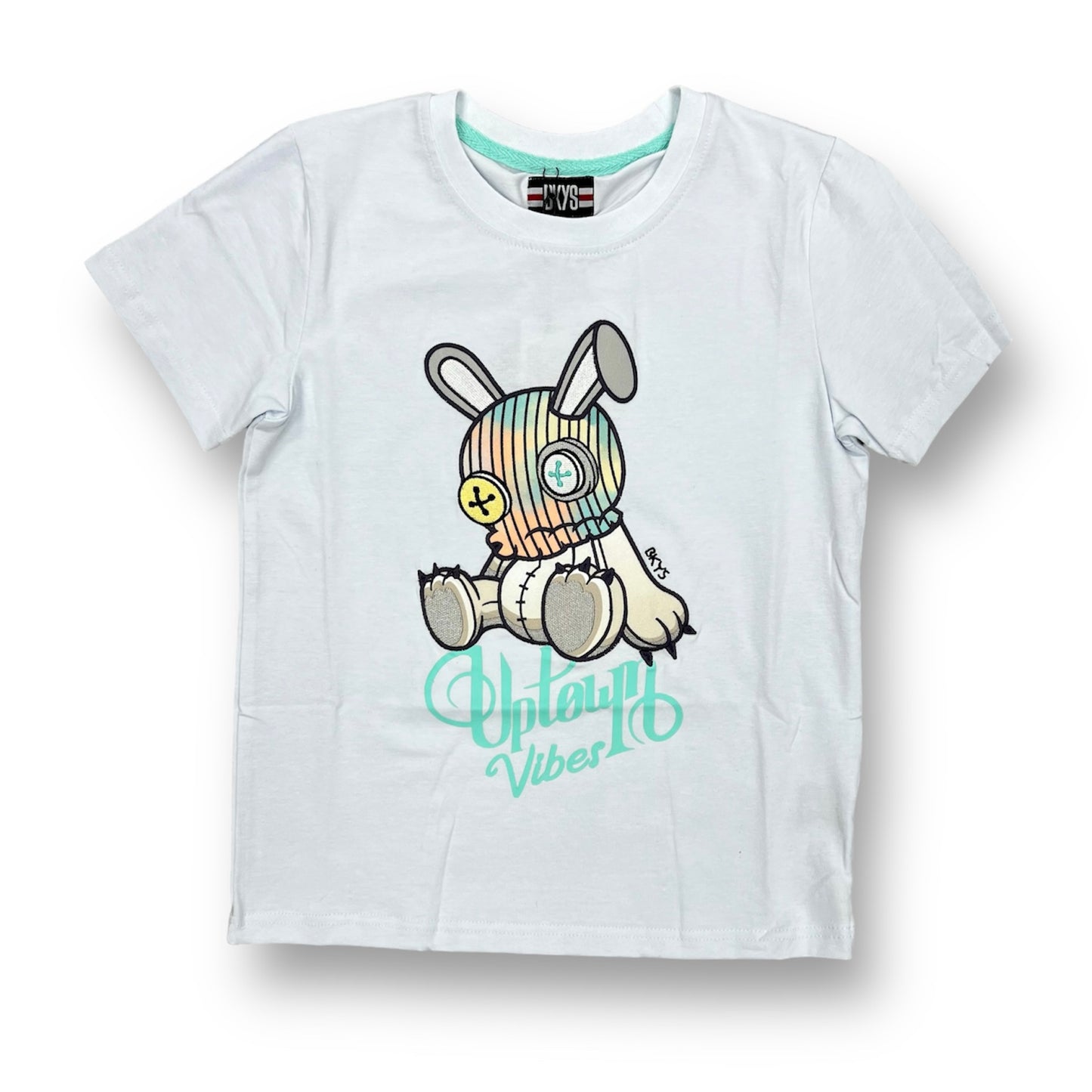 BKYS Uptown White Tee - Toddler