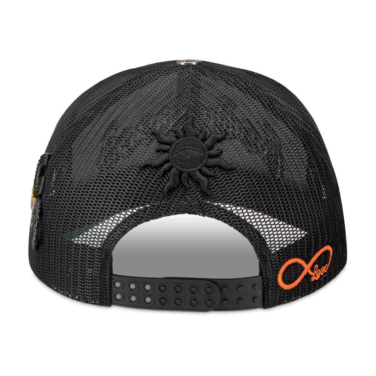 Godspeed GS FOREVER TRUCKER HAT (Black on Black)