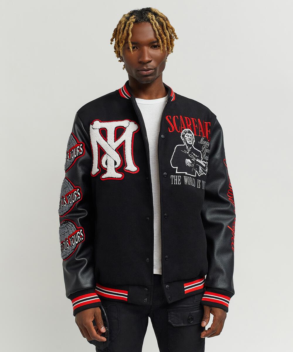 Reason  Scarface Varsity Jacket