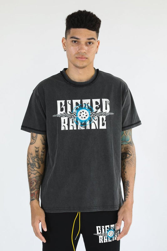 Gftd Gifted All Mighty Wash Grey T-shirt