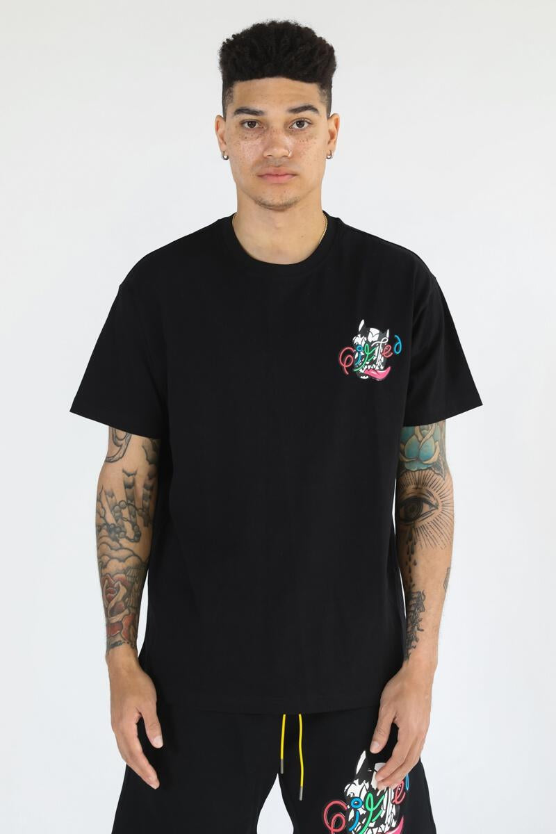 Gftd Fast Life Black T-Shirt