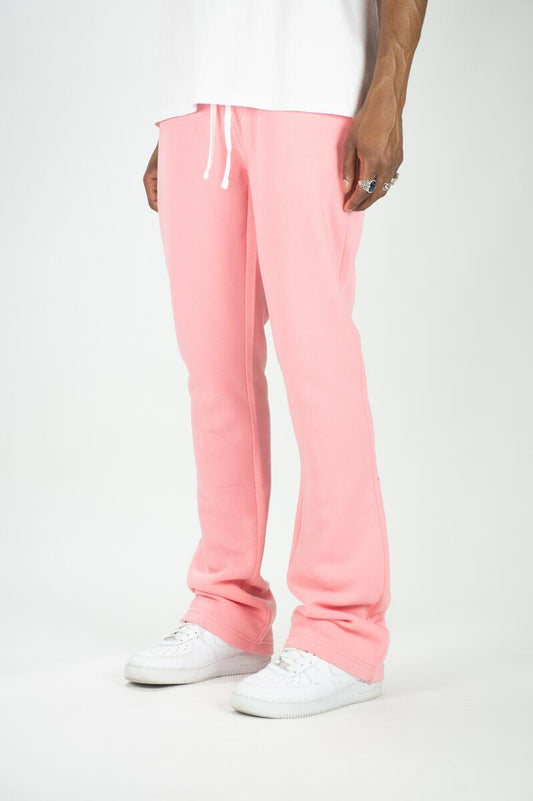 REBEL Rebel Minds Fleece Flare Pink Stacked