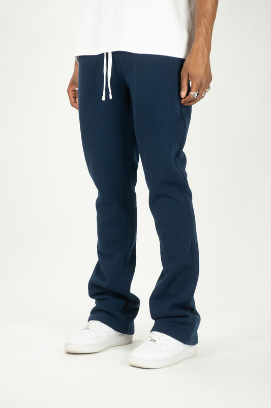 REBEL Rebel Minds Fleece Flare Navy Stacked